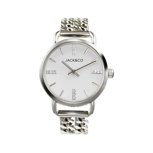 Jack&Co Orologio Donna Solo Tempo in Acciaio JW0193L1