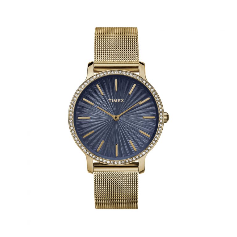 Timex Orologio Donna Solo Tempo In Acciaio Laminato Oro TW2R50600 - L ...