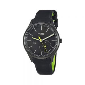 Timex Orologio Uomo Smartwatch IQ+ con Cinturino in Gomma TW2P95100