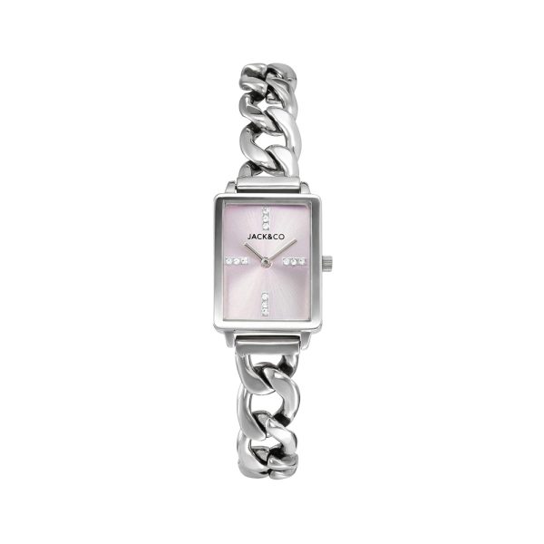 Jack&Co Orologio Donna Solo Tempo in Acciaio JW0192L2