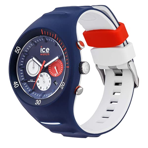 Ice-Watch ICE Dune Uomo - Orologio Blu Large Con Cinturino In Silicone E Cronografo (014218)